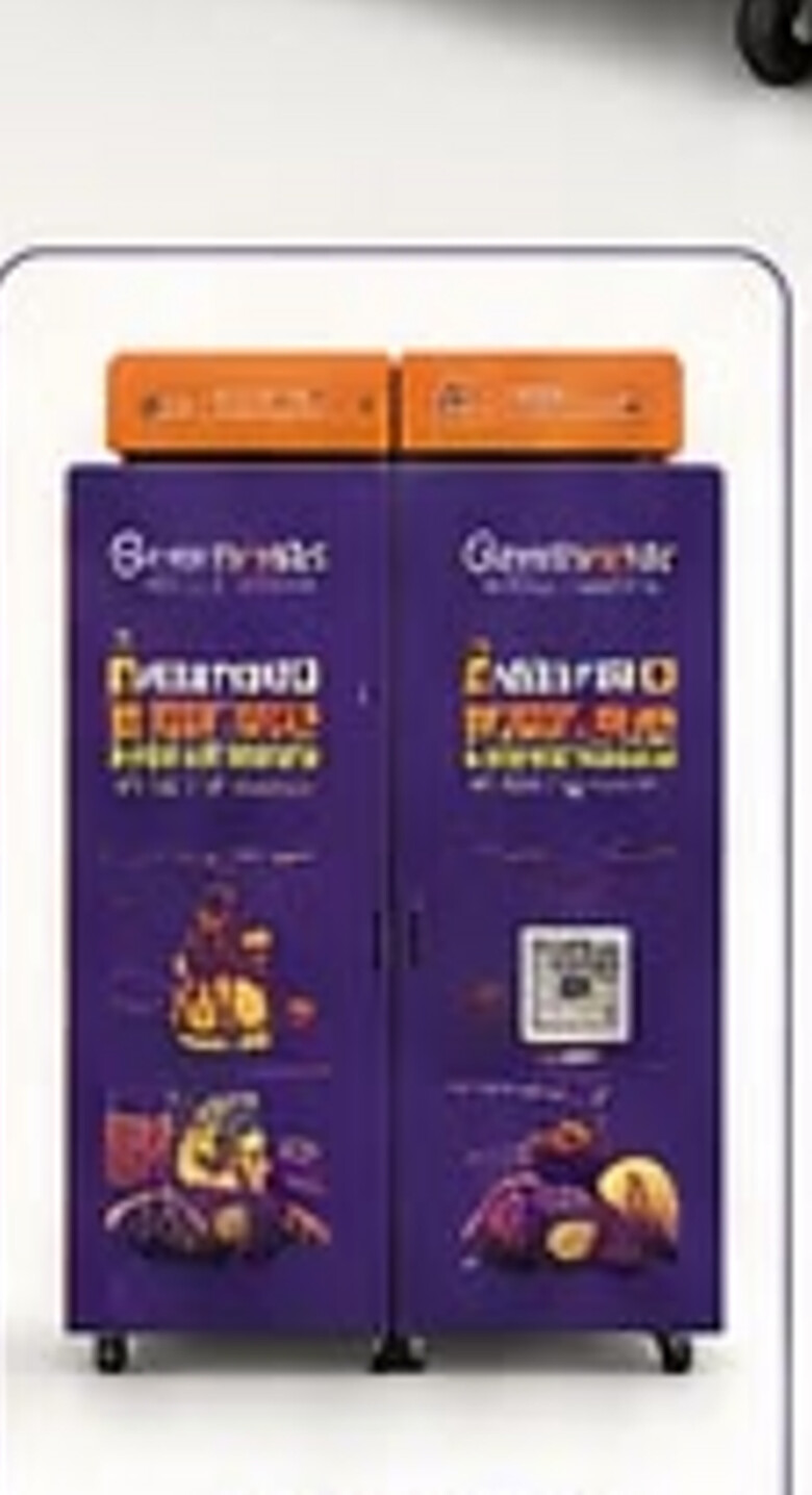Gastro Eatz machine, back view