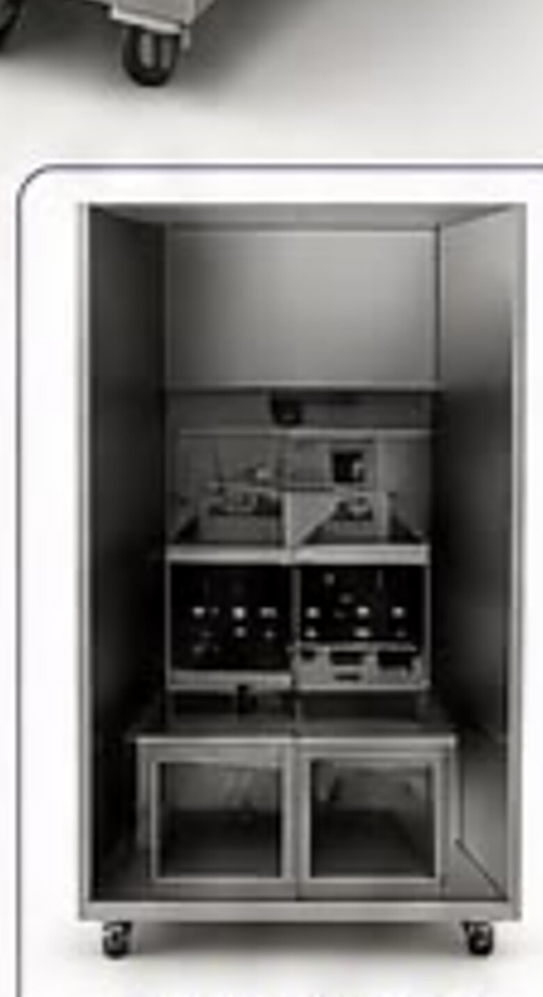 Gastro Eatz machine, interior view